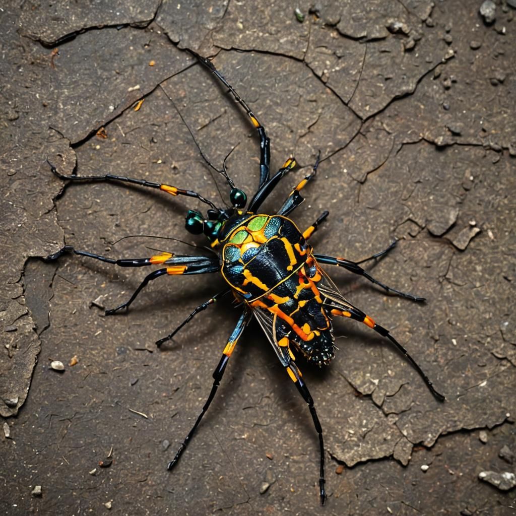 Incredible Indonesian Insect: AI Generated Image