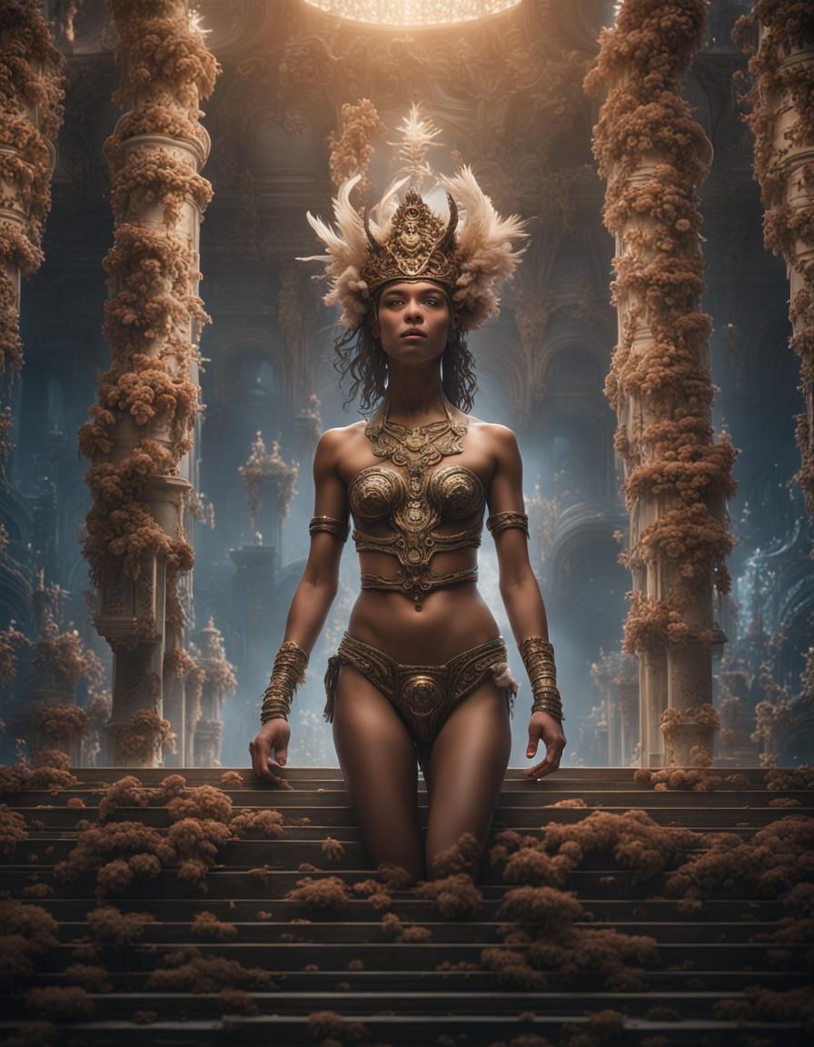 AI as different Female Goddess