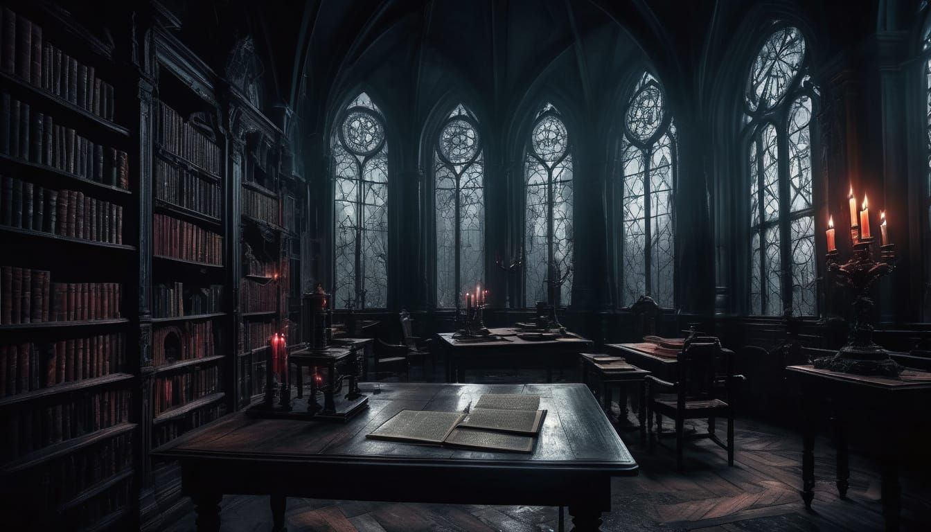 Gothic Realism Portrait of Sebastian Michaelis