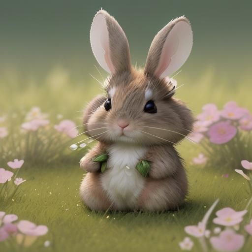 Bunny Contemplating Life ...