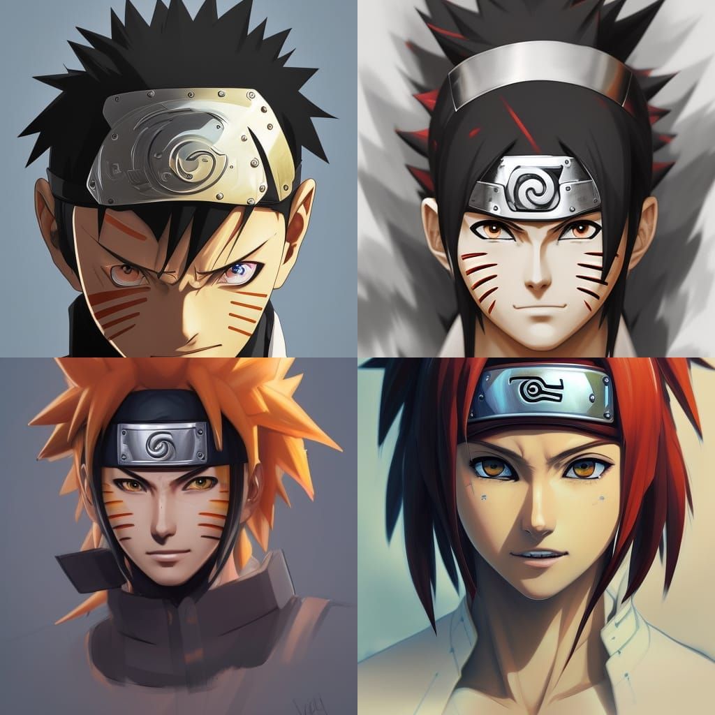 Hyperdetailed Naruto Portrait in Unreal Engine 5