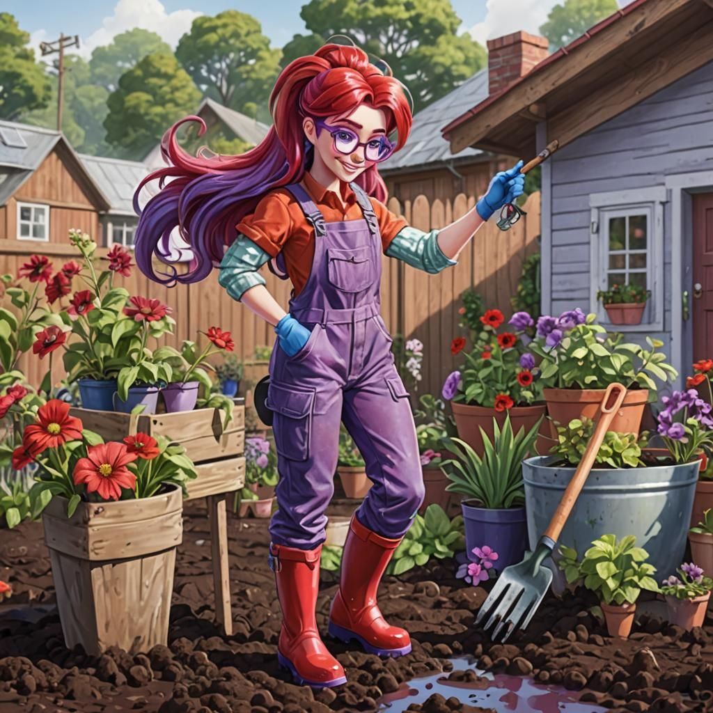 Moondancer as Human Gardening at Home
