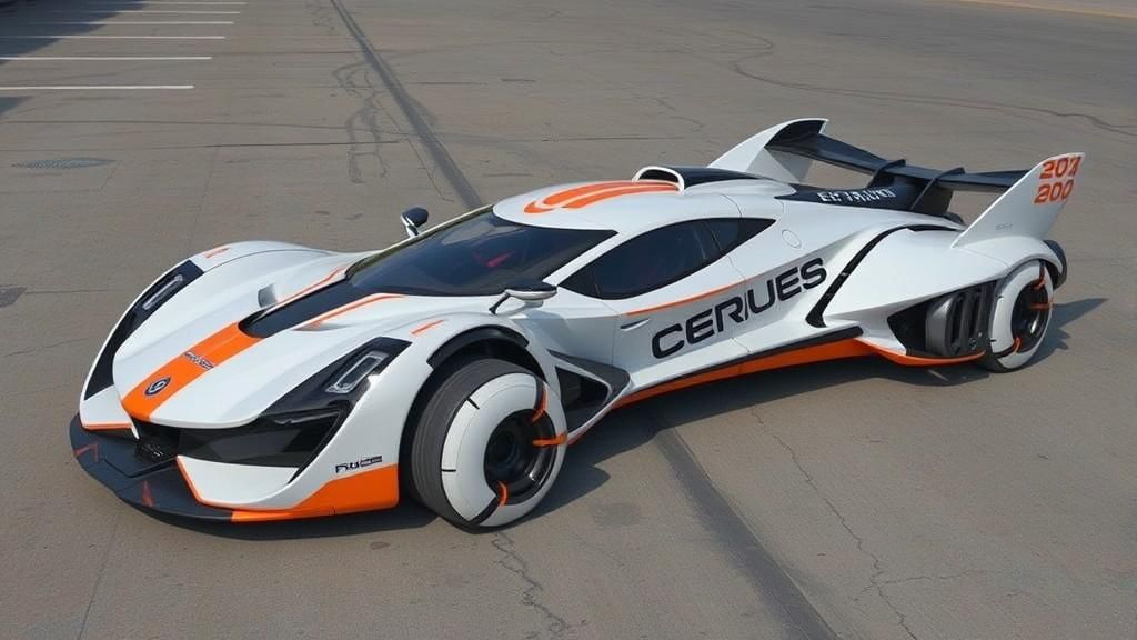 Cyberpunk Bubble-Buggy in Photorealistic Style