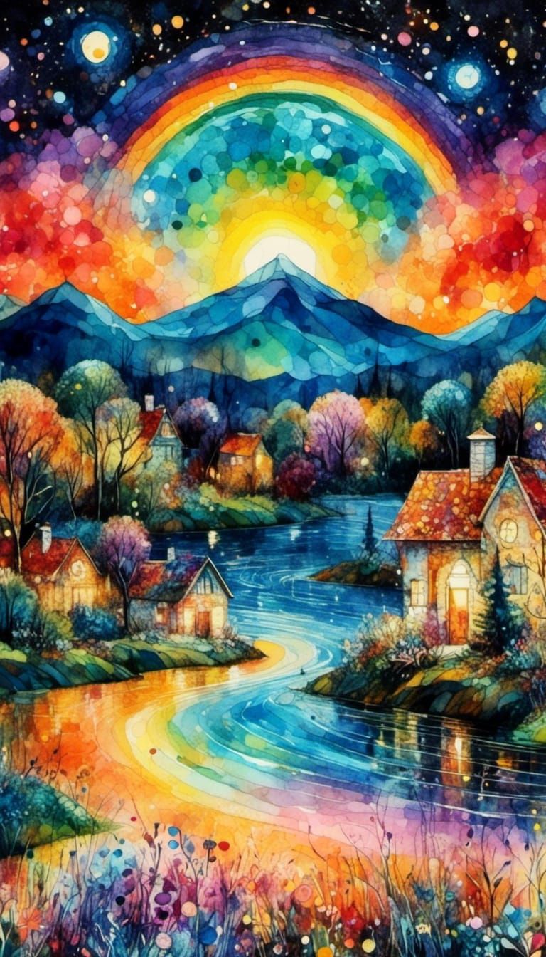 Whimsical Landscape