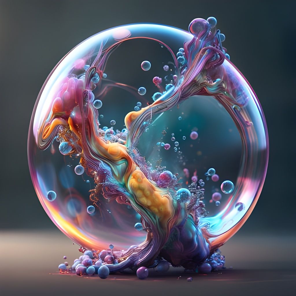 Enchanting Floating Water Bubble