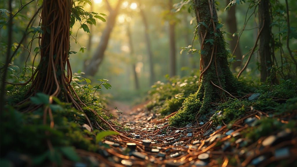 Dense Forest of Copper Wires and Circuits