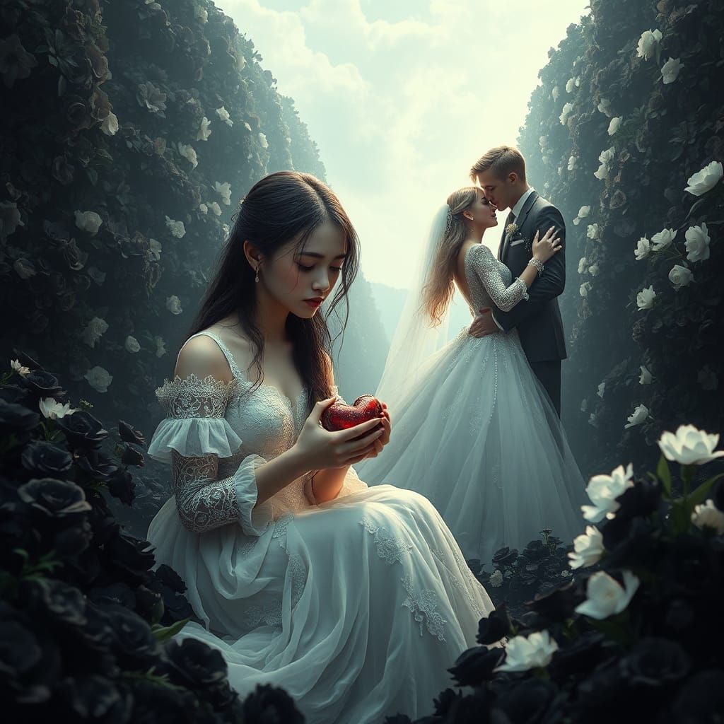 Shattered Heart: A High-Fantasy Matte Painting