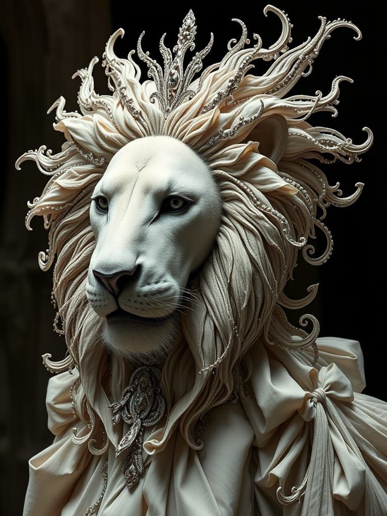 Lioness Haute Couture in Opulent Style