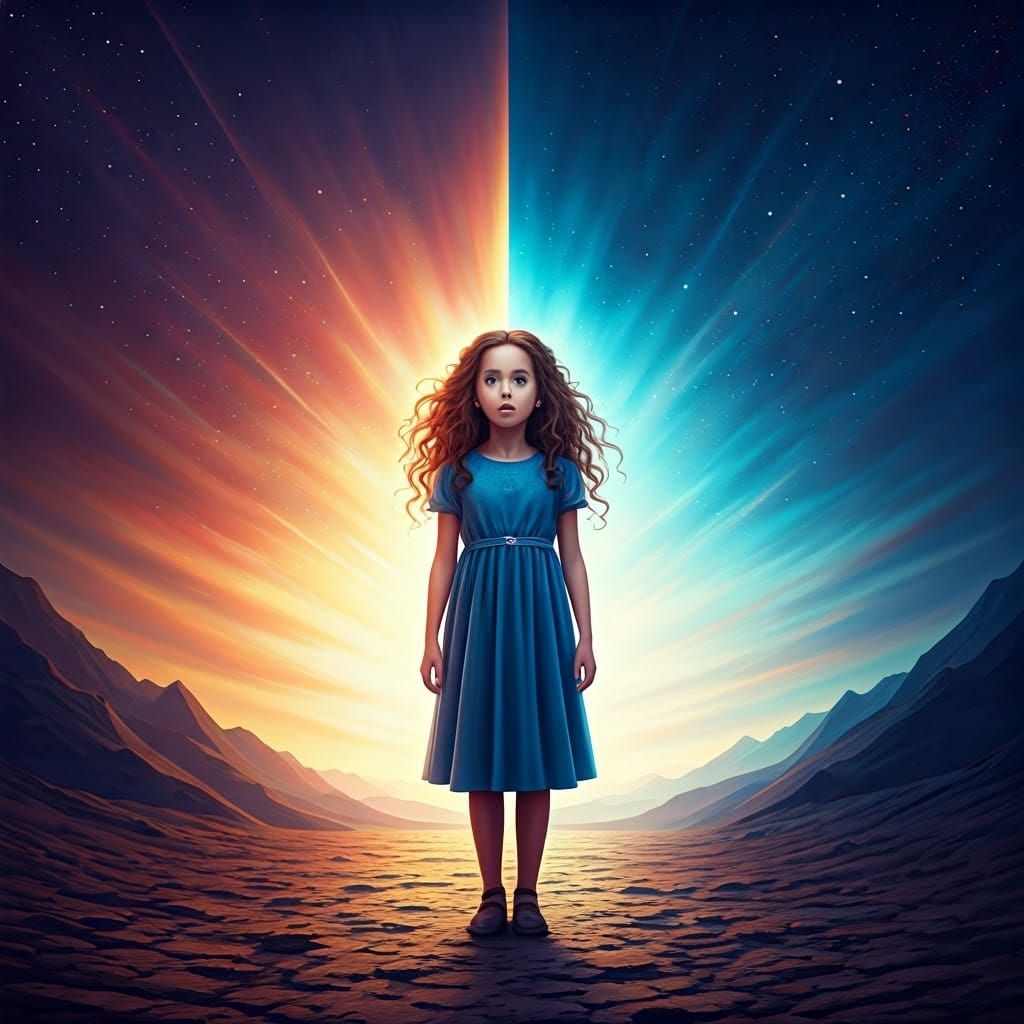 Girl Encounters Double in Dreamlike Alternate Dimension