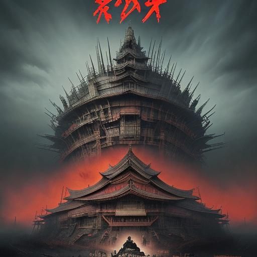 Epic Film Poster Inspired by Kurosawa's Ran