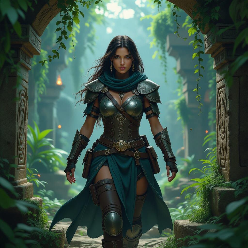 Jelena Briarborn - Human highborn turned battle leader of her people