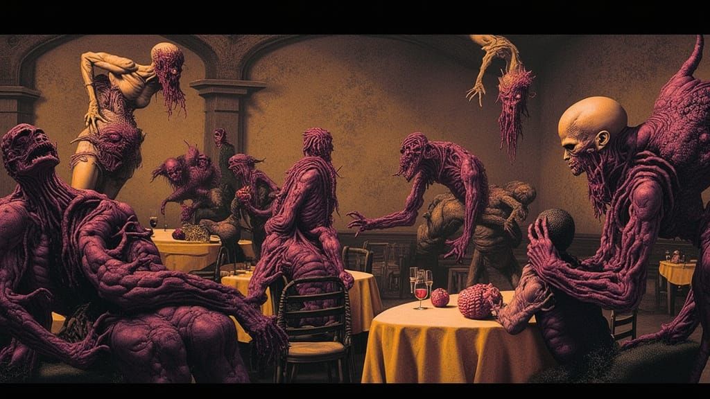 A sophisticated setting in a prestigious restaurant