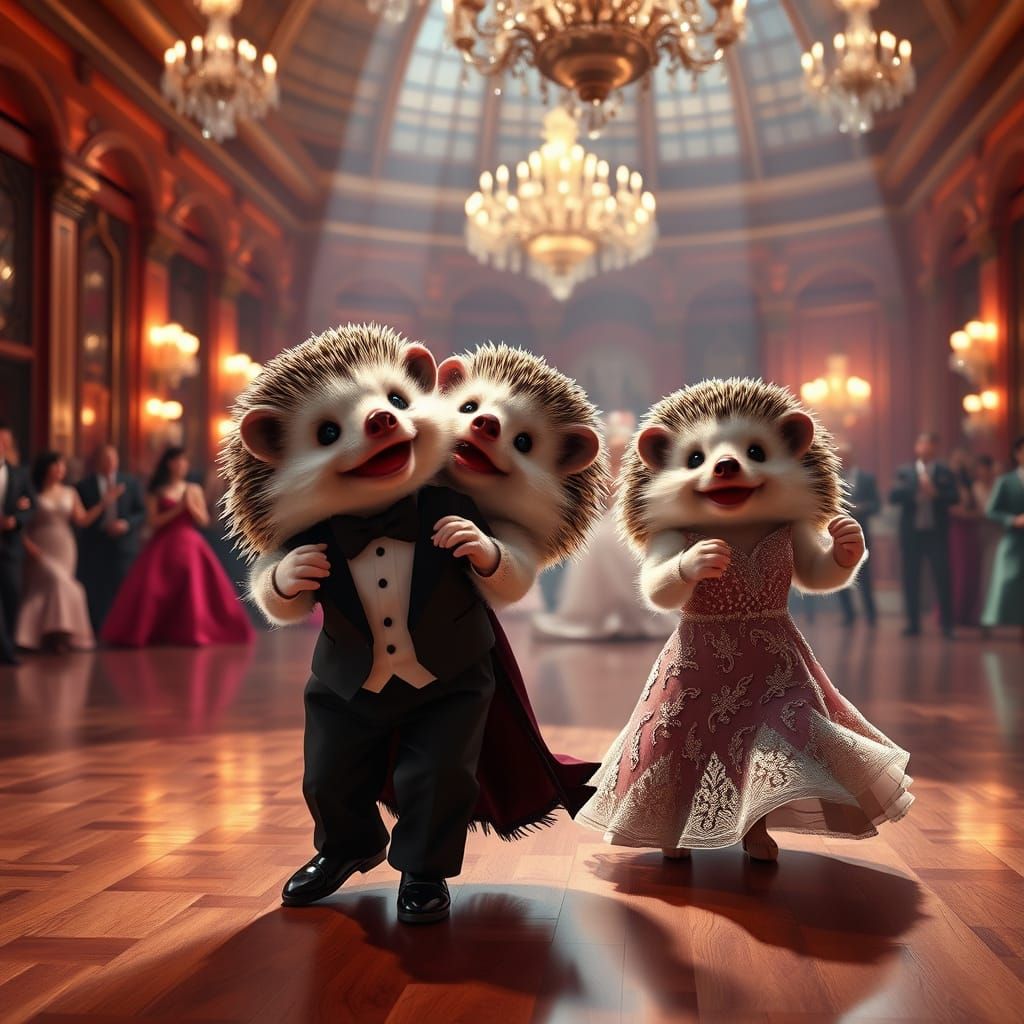 AI Fail: Ballroom Hog Dancing 1