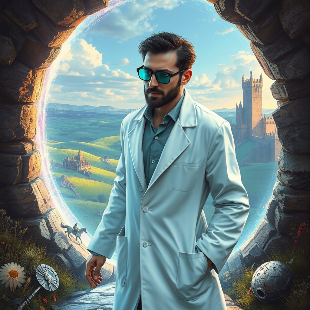 Scientist Enters Medieval World Through Portal