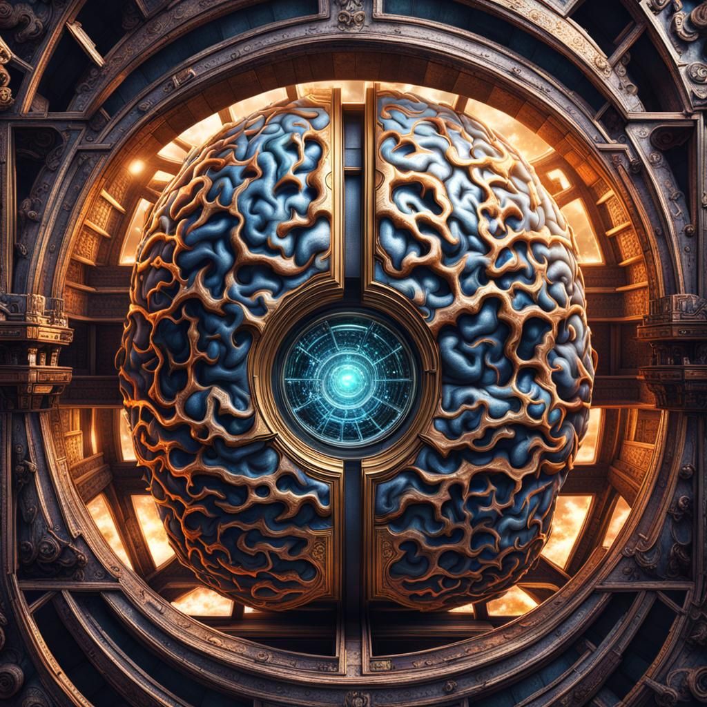 Brain Window: Detailed Fantasy Concept Art