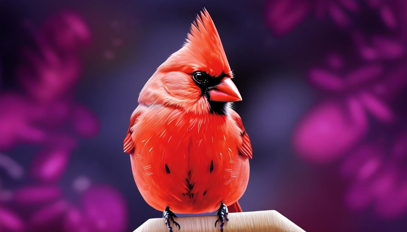 Cardinal Bird AI Generated Image