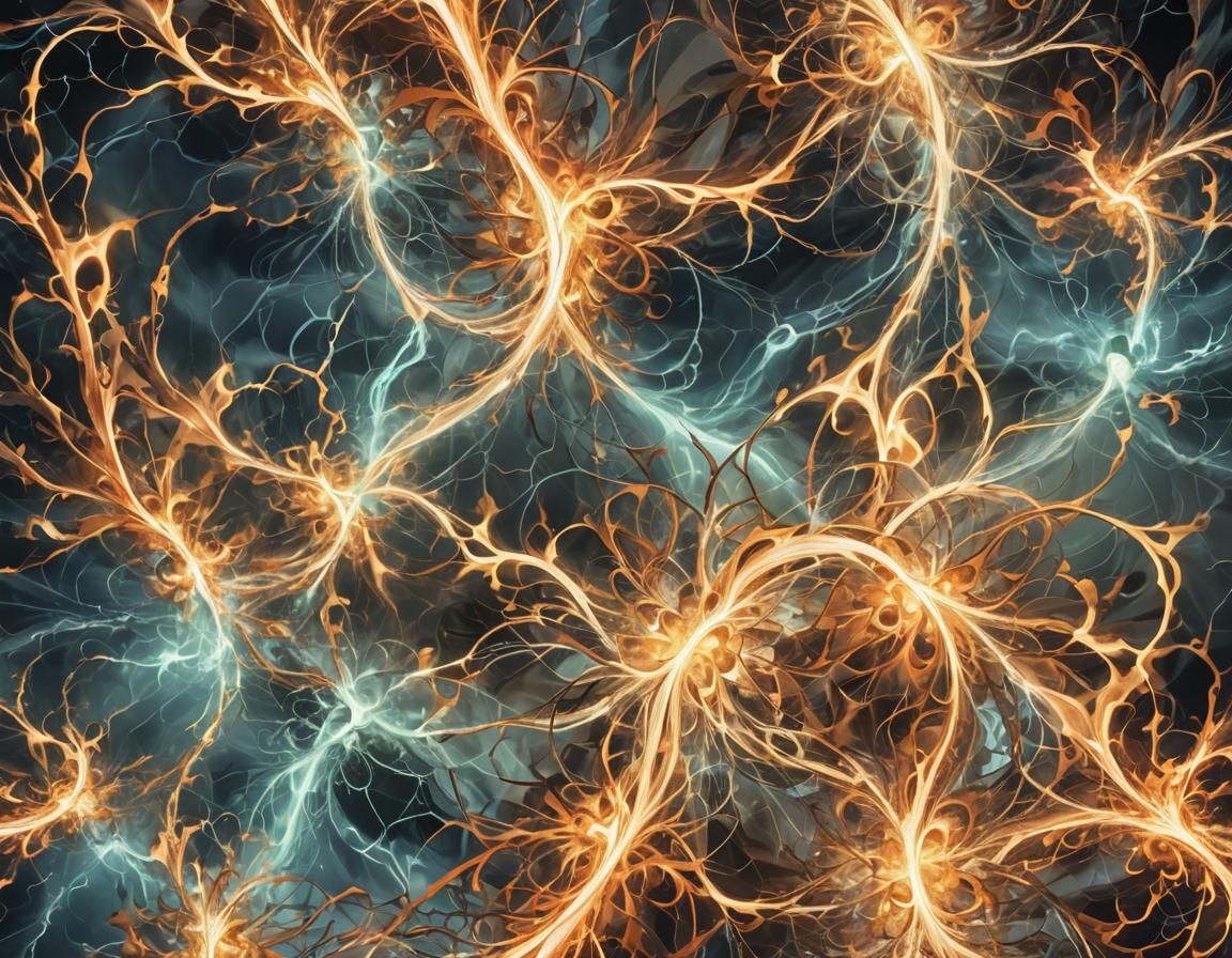 Abstract Swirling Shapes in Synchronized Chaos