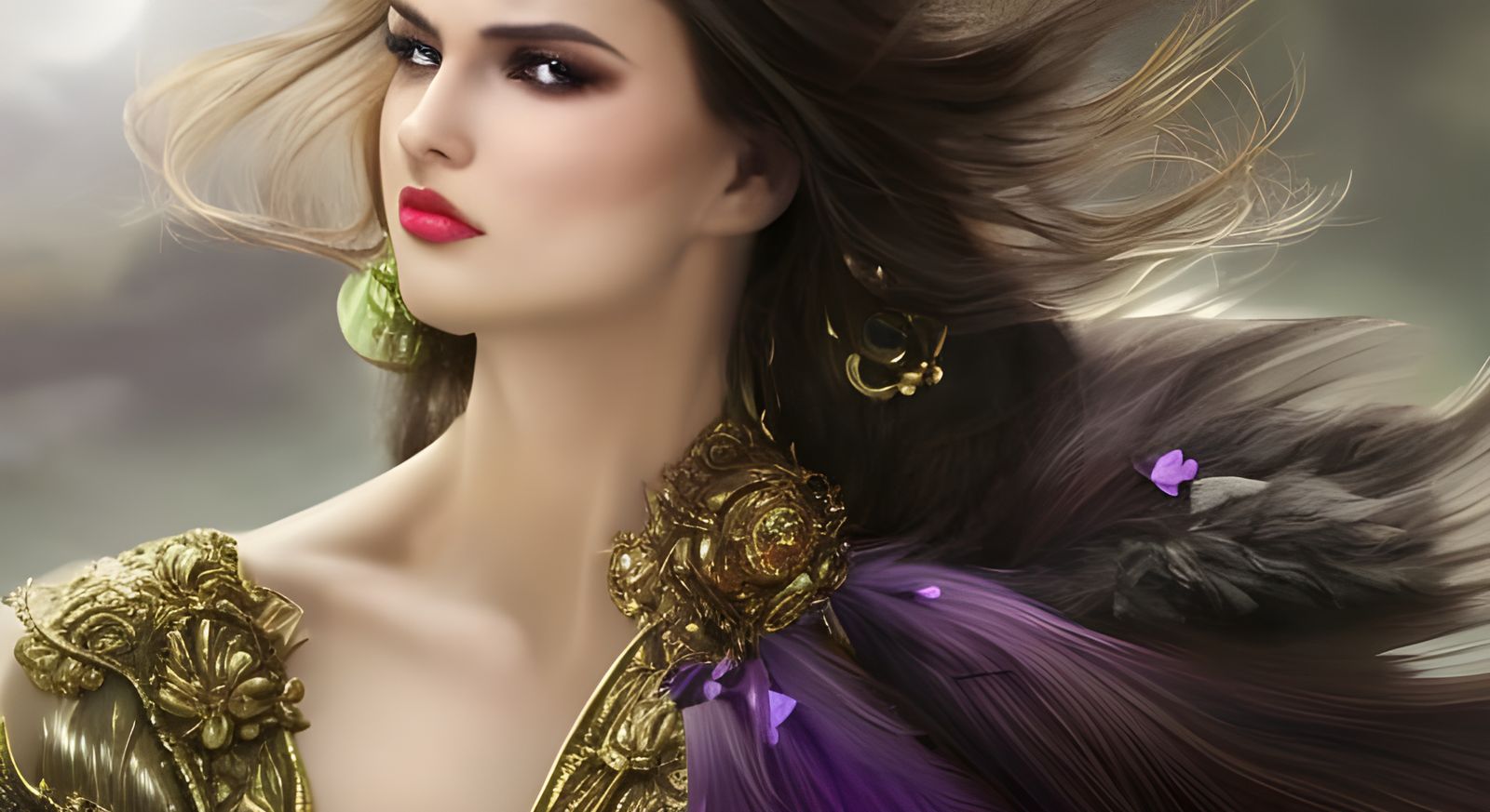 Gorgeous "Amethyst" Goddess