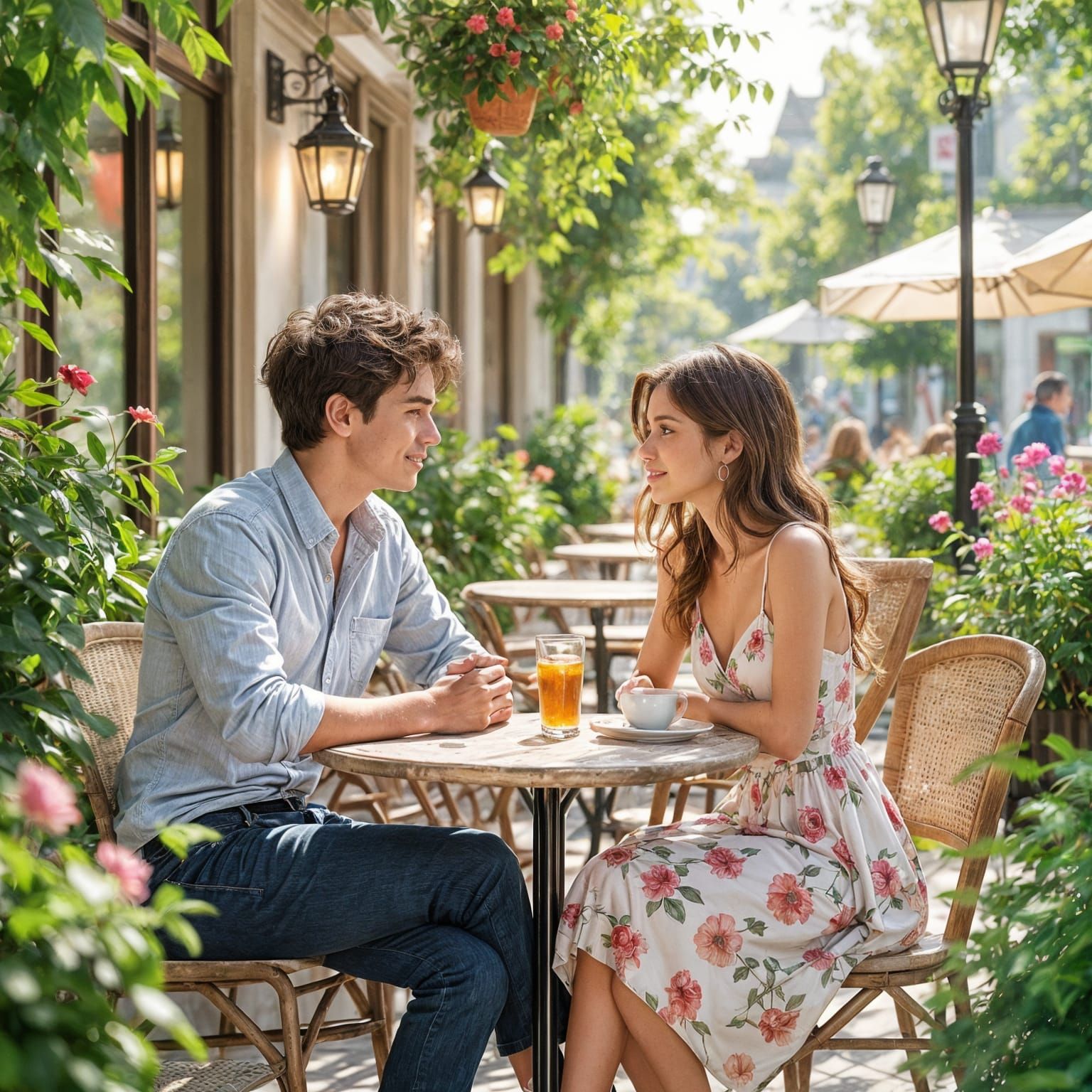 First Date: A Boy and Girl's Initial Encounter