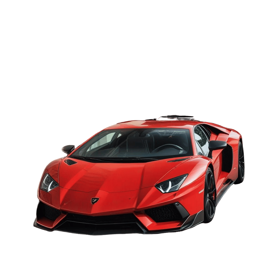 Lamborghini Aventador SVJ Speedster with Red Wheels