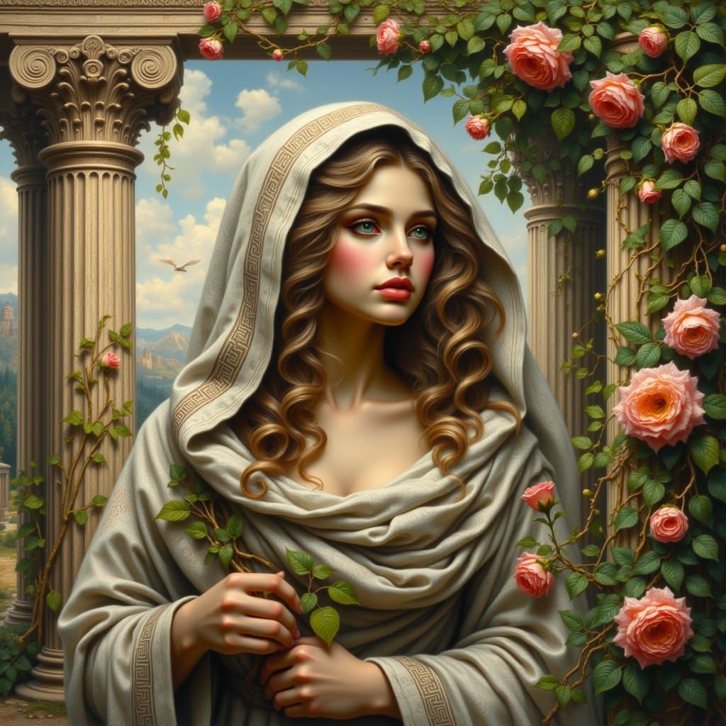 Grecian Oracle Sees War Ahead in Ancient Temple