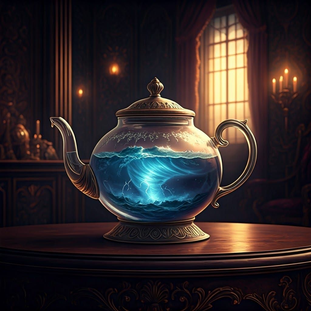 Tempest in a Teapot: Victorian Art Nouveau