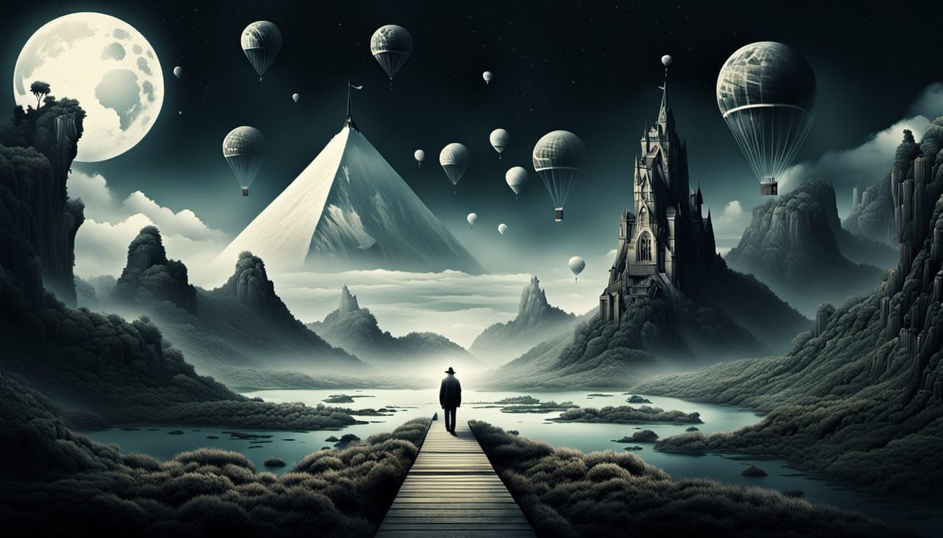 Surreal Photograph in Style of Surreal Art Masters