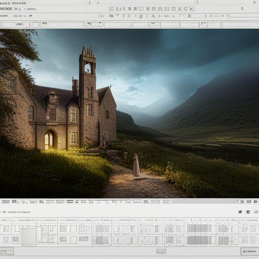 Tess of the D'ubervilles: Detailed Matte Painting