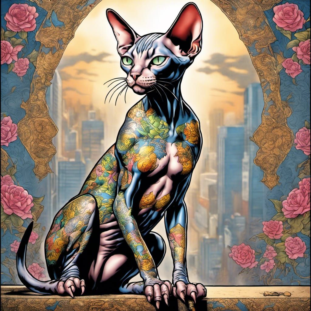Sphinx Cat.