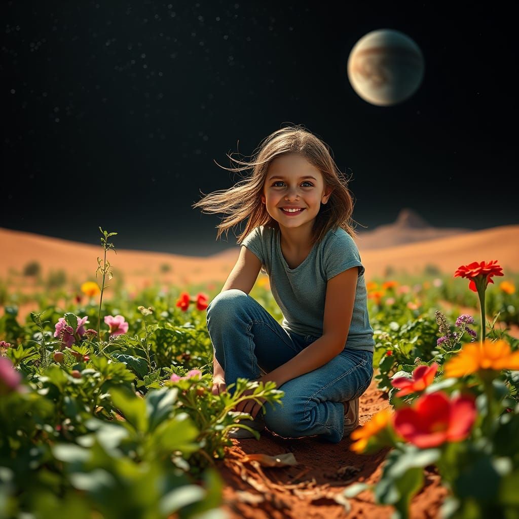 Martian Garden: A Girl's Triumph on the Red Planet