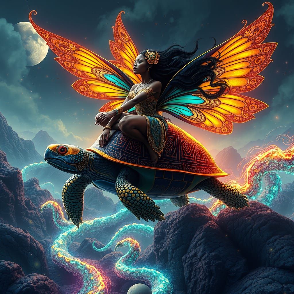 AFRICAN WARRIOR FAIRY