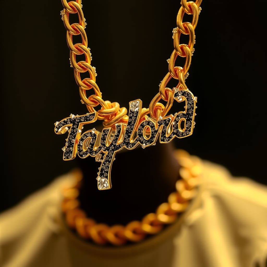 Iced Out "Taylord" Diamond Chain