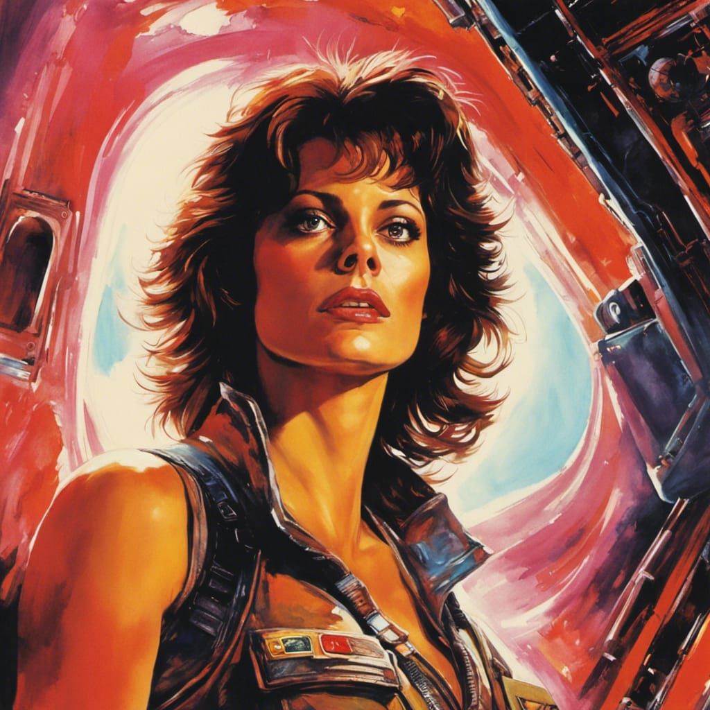 Space Commander - B-Movie 80s VHS cassette movie cover