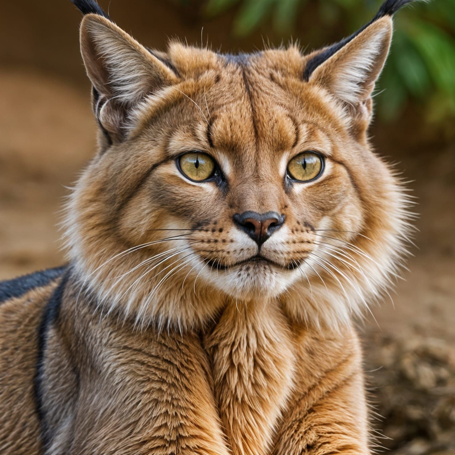 Hybrid of Pallas's cat and caracal