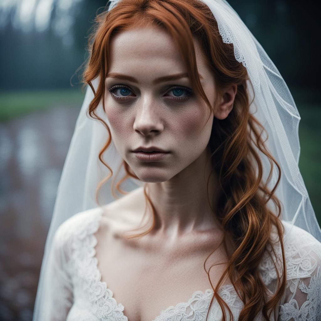 Sad bride