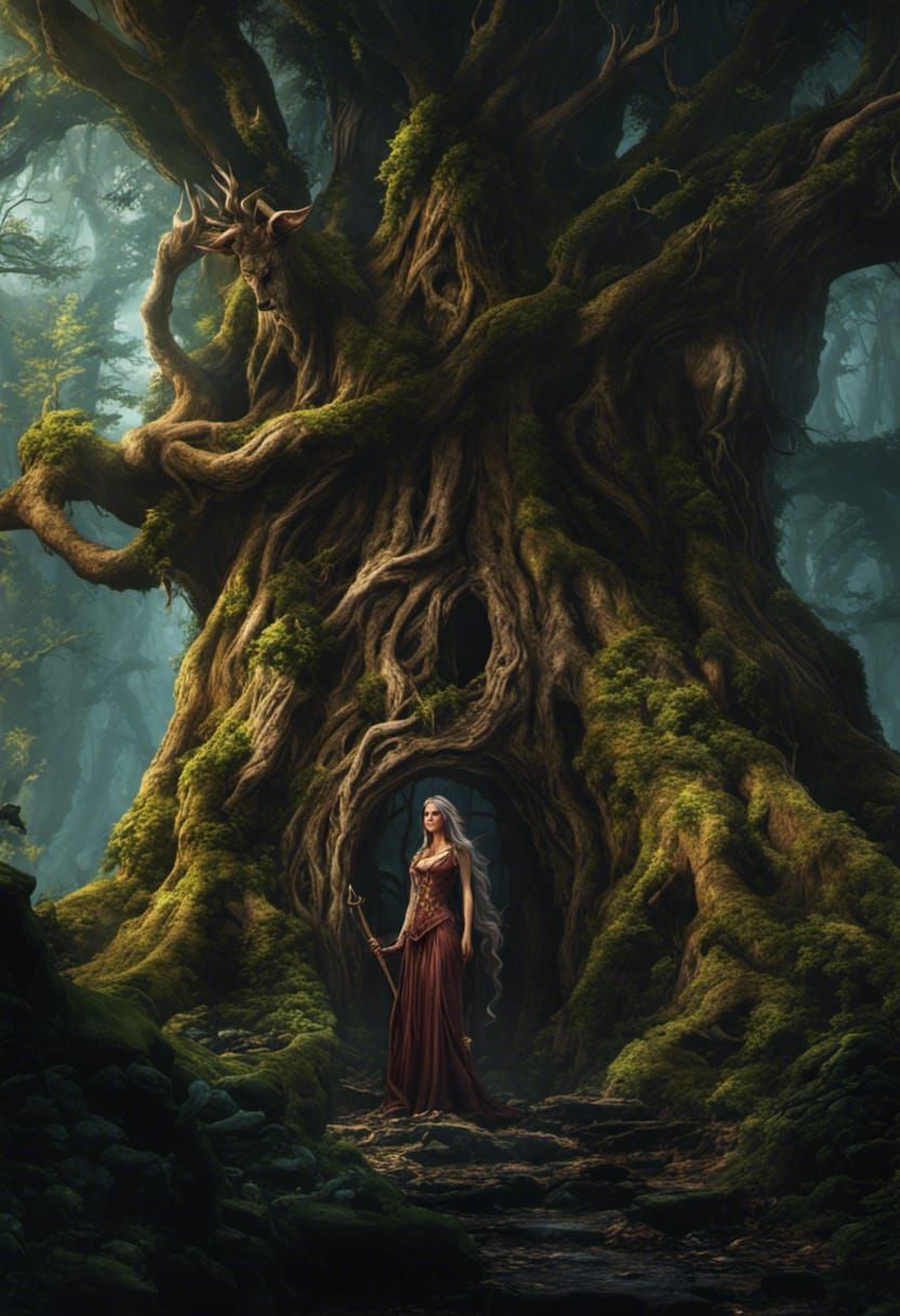 The fairy and the Ent