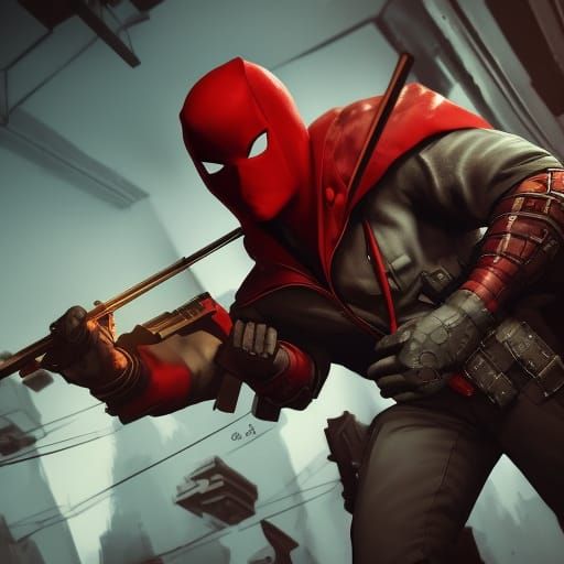 Red Hood: Broken, Depressed, in 3D Game Style