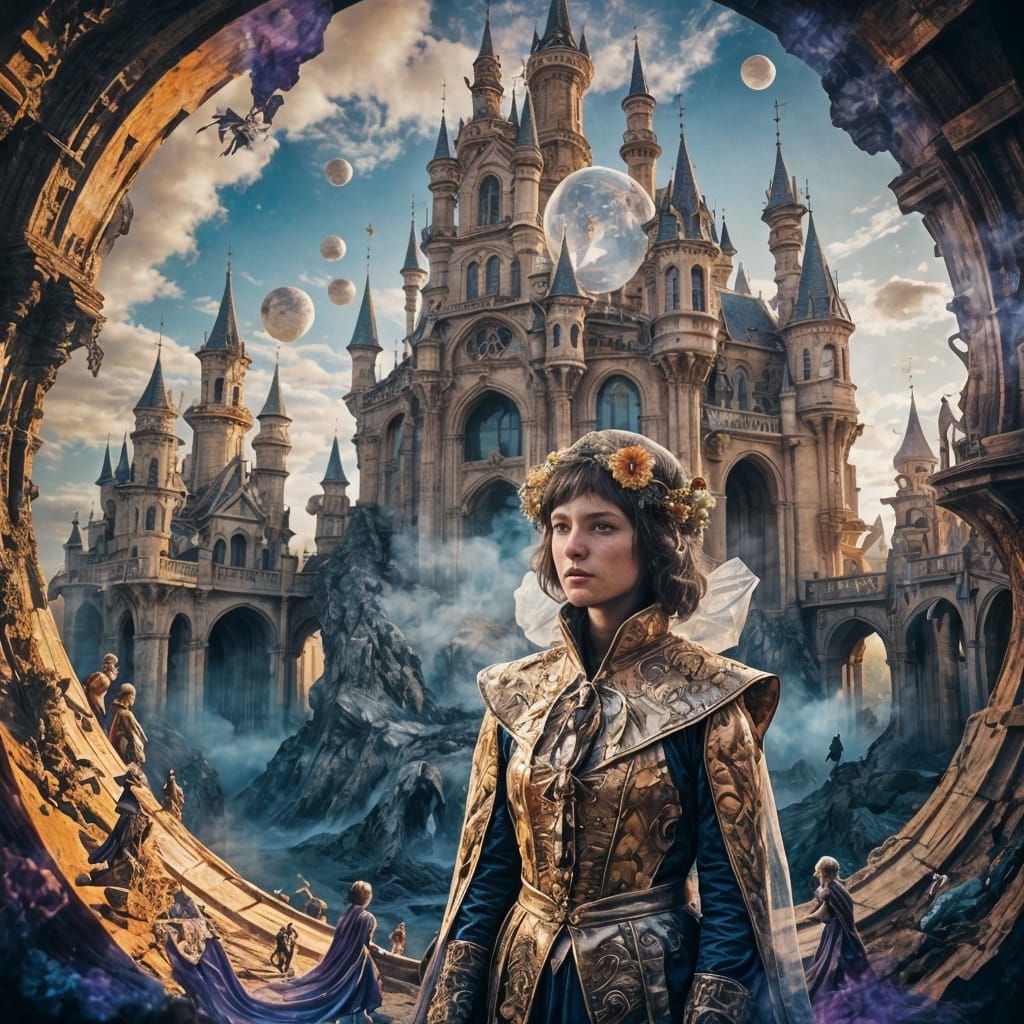 Surreal Double Exposure Dreamscape Photography