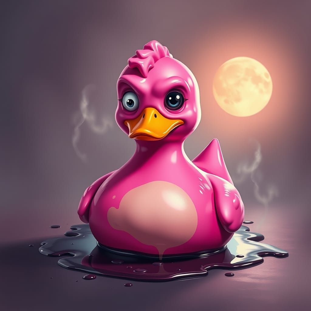 Melting duck