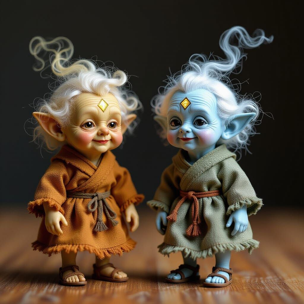 Golden and Silver Spritelings: Kinlet & Ginlet