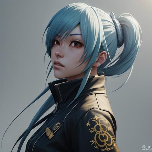 Anime Character Art Inspired by WLOP in 8K