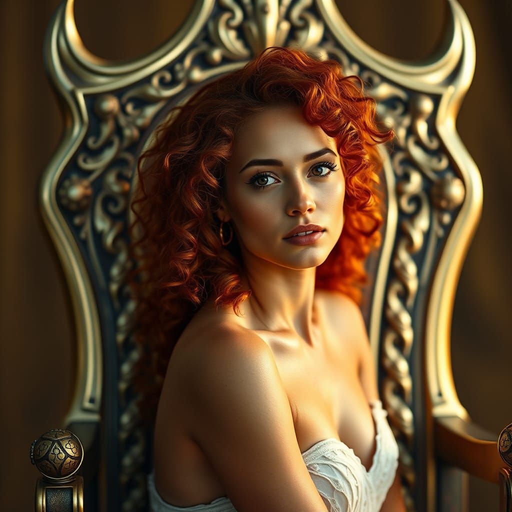 Cosmic Queen in Warm Light