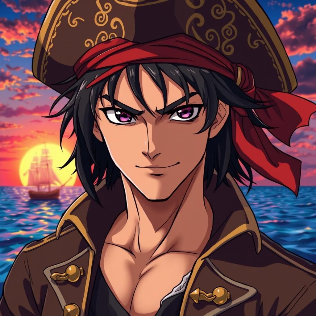 Pirate's Smirk at Dusk