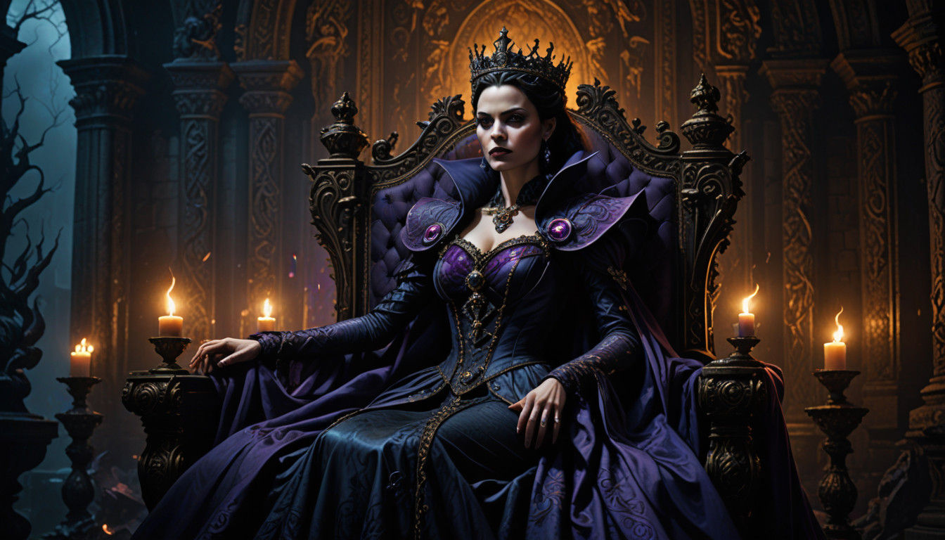 The Enchanting Queen of Darkness Reigns Supreme