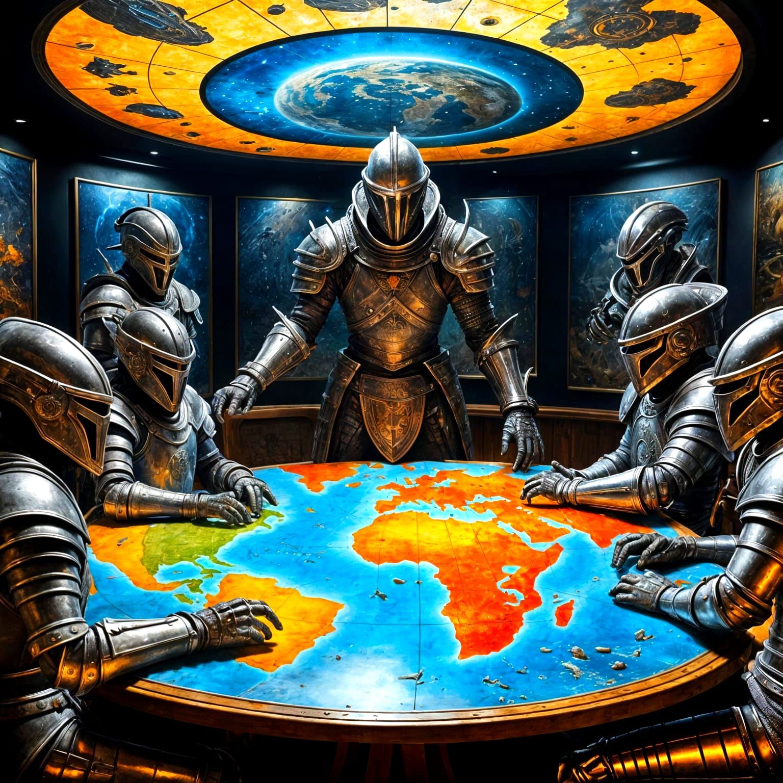 Medieval era. Aliens preparing to take over the earth.