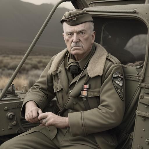 WWII Soldier Captures Golden Hour in Cinematic Still