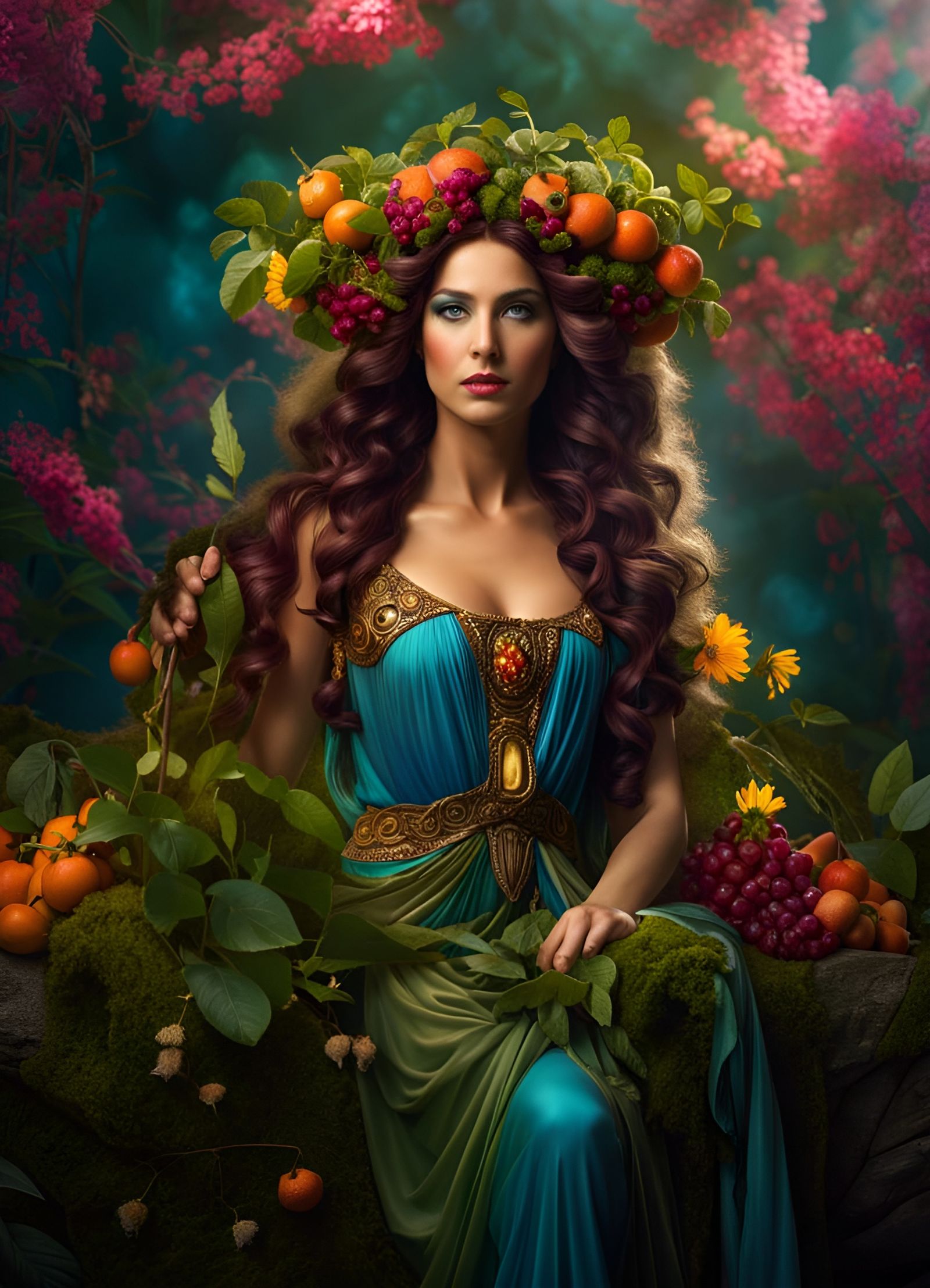 Persephone: Greek Goddess of Spring and Underworld