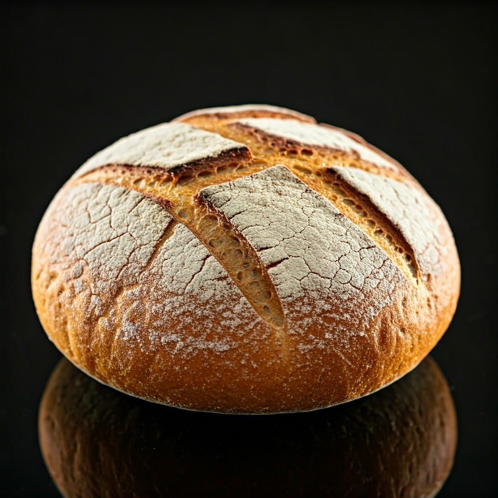 Fermented Bread with Insect Dust