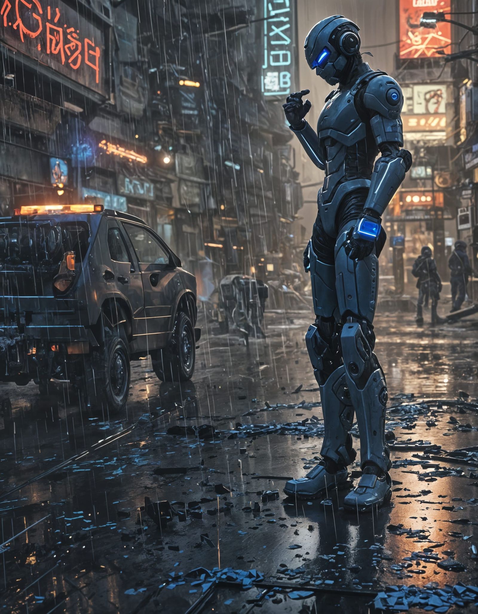 Hi-Tech Megaman Prepares for Zombie Apocalypse