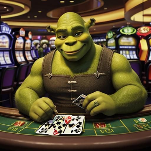 Shrek's High-Stakes Gambling Game